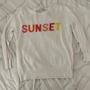 Loft Sunset Sweater - Size Small